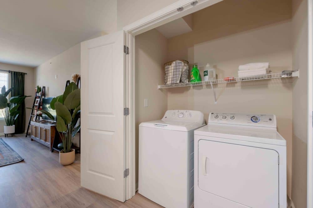 park on morton apartments near indiana university bloomington in unit washer and dryer